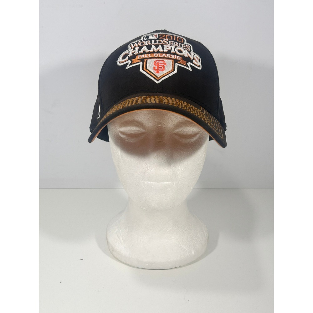 New Era San Francisco Giants 2010 World Series Champions Hat Black MLB Cap